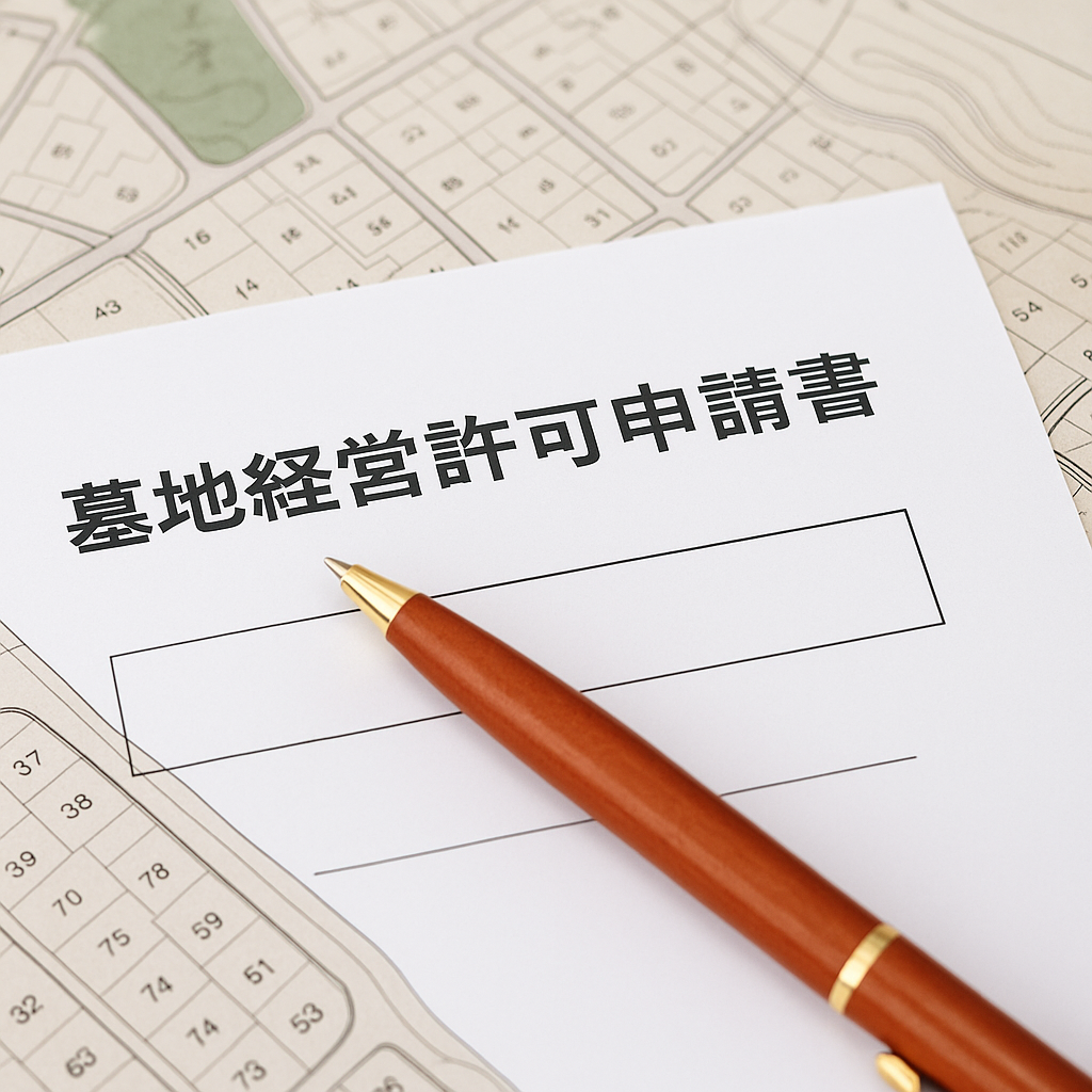 墓地経営許可申請書